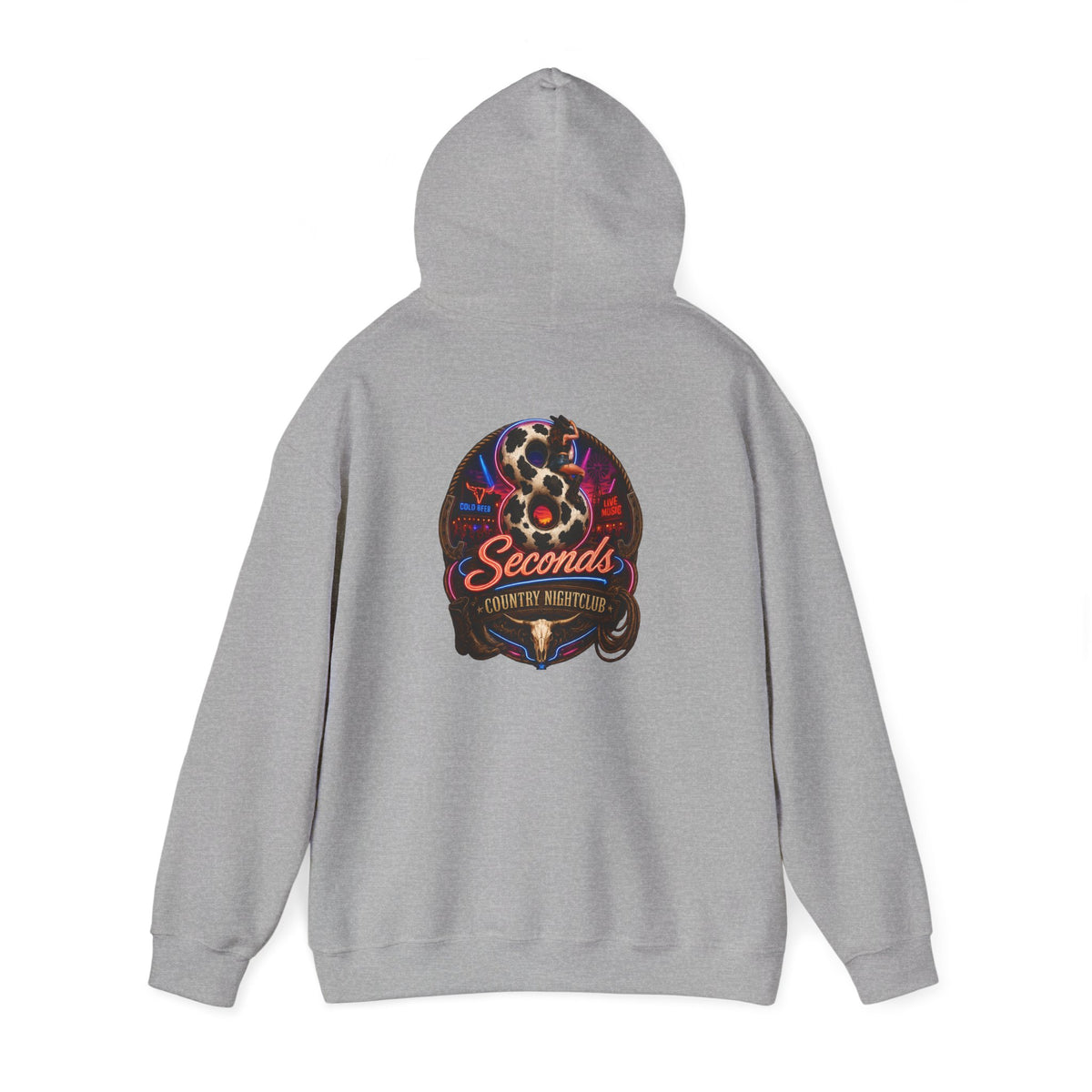 8-Seconds Country Nightclub — Official Club Hoodie