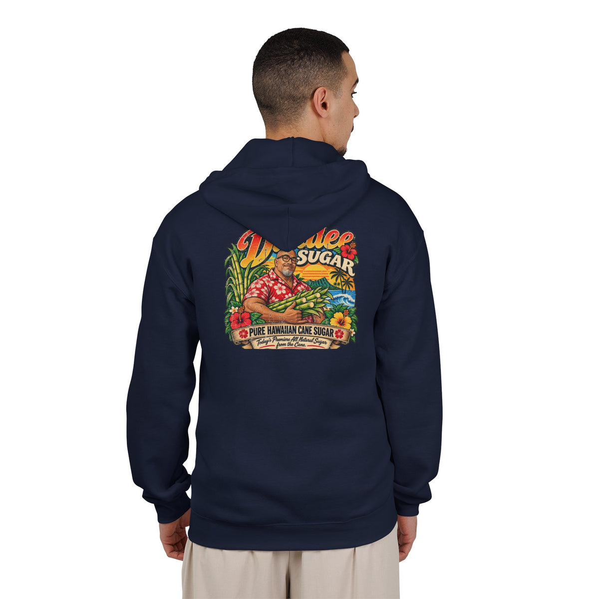 D'ahdee Sugar Company – Vintage Hawaiian Island Graphic T-Shirt | Black Rock Falls, WI