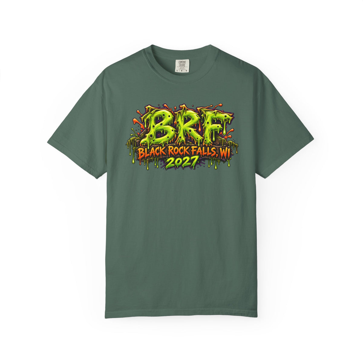 Black Rock Falls, WI 2027 – Swamp Monster Graphic T-Shirt | BRF Originals