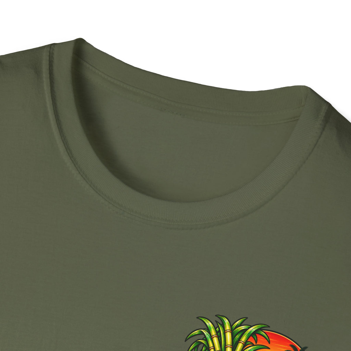 D’ahdee Sugar Company Tropical T-Shirt | Black Rock Falls WI | Vintage Island Graphic Tee