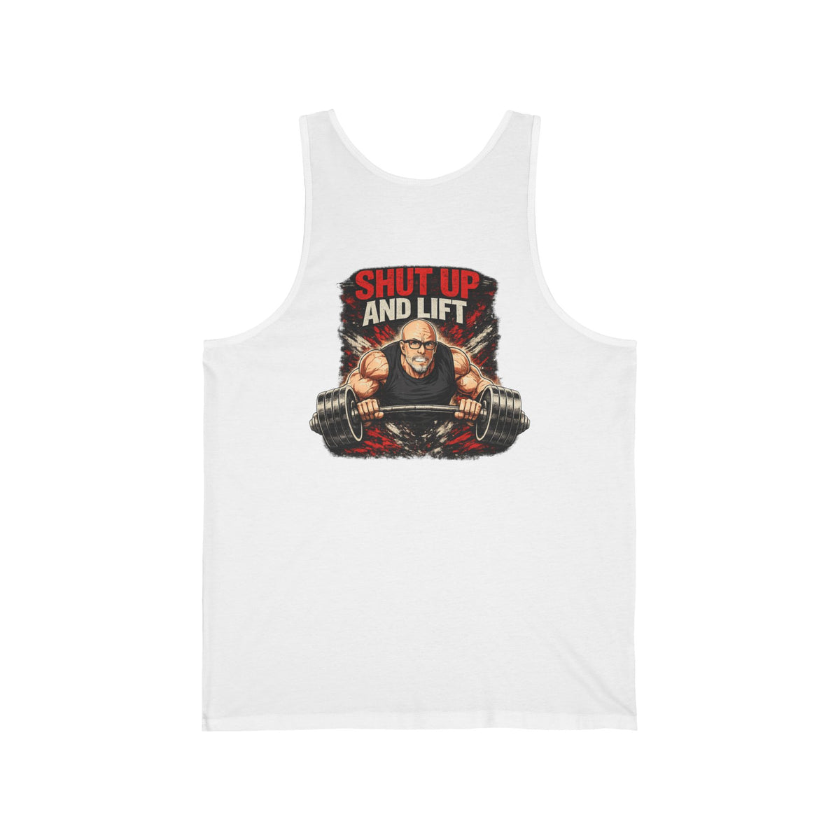 Shut Up and Lift — Funny Gym Workout Tank Top