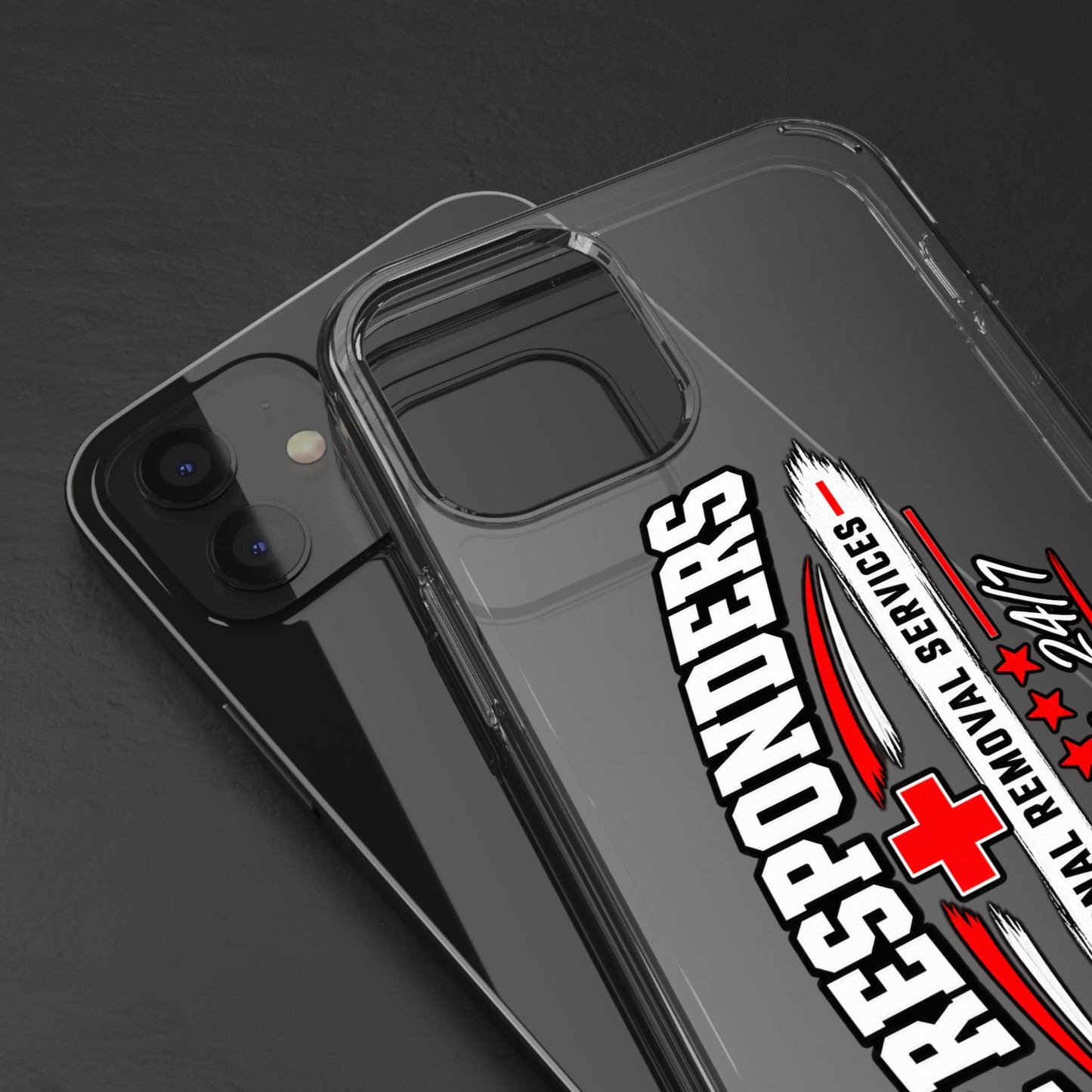 Last Responders "UBER for the Dead" Clear Phone Cases