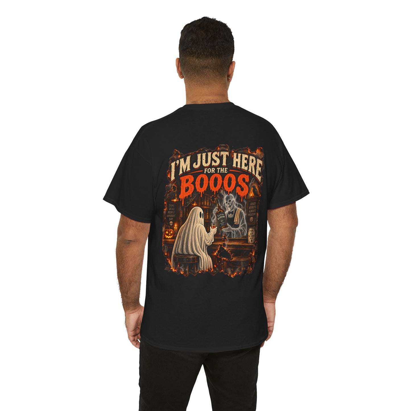 I’m Just Here for the Booos 👀 Halloween T-Shirt