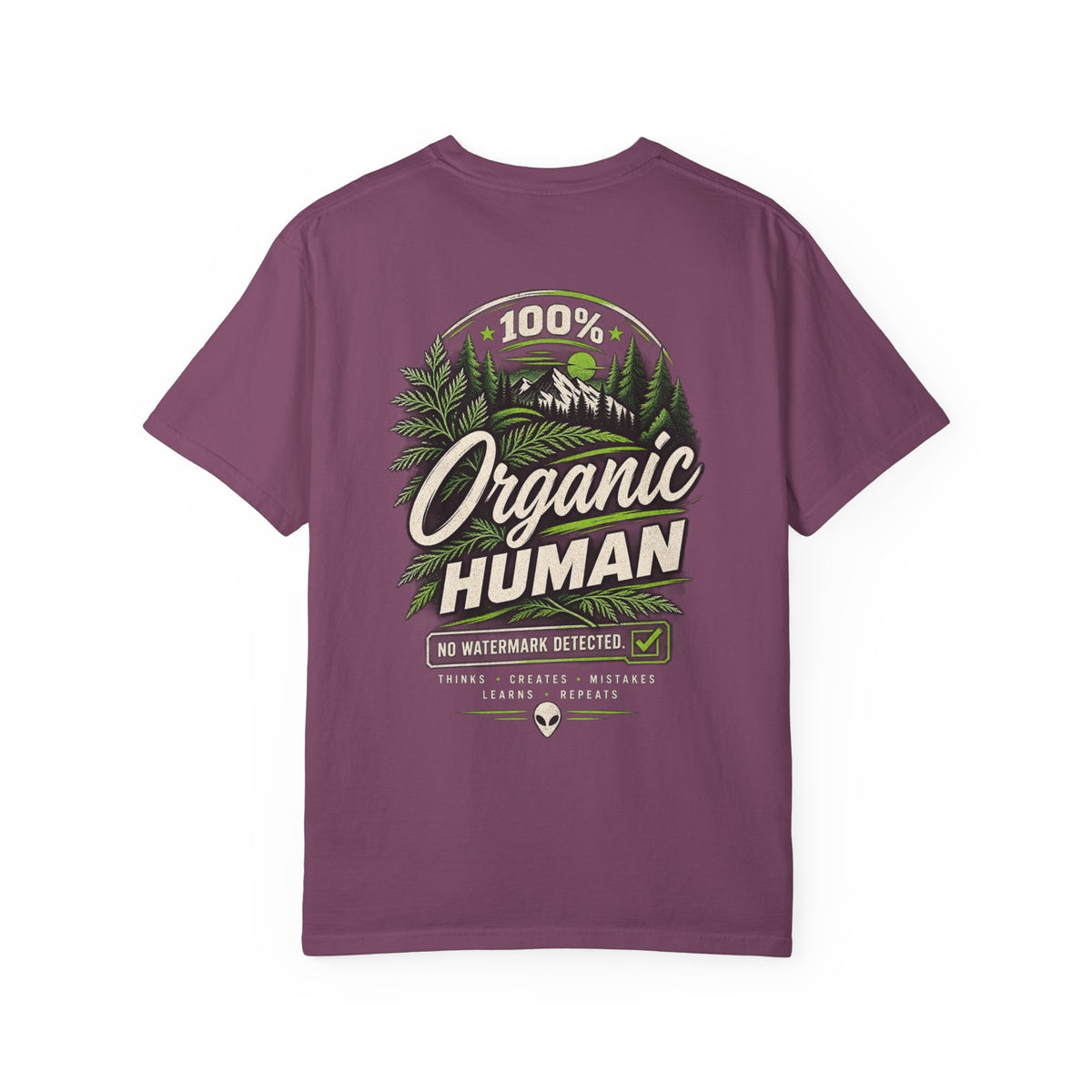 100% Organic Human T-Shirt
