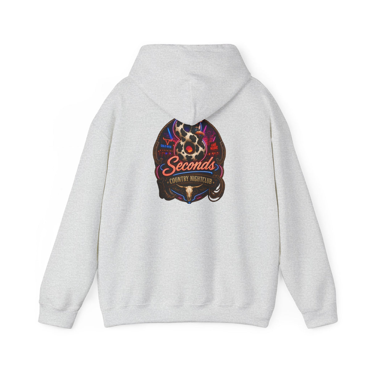 8-Seconds Country Nightclub — Official Club Hoodie