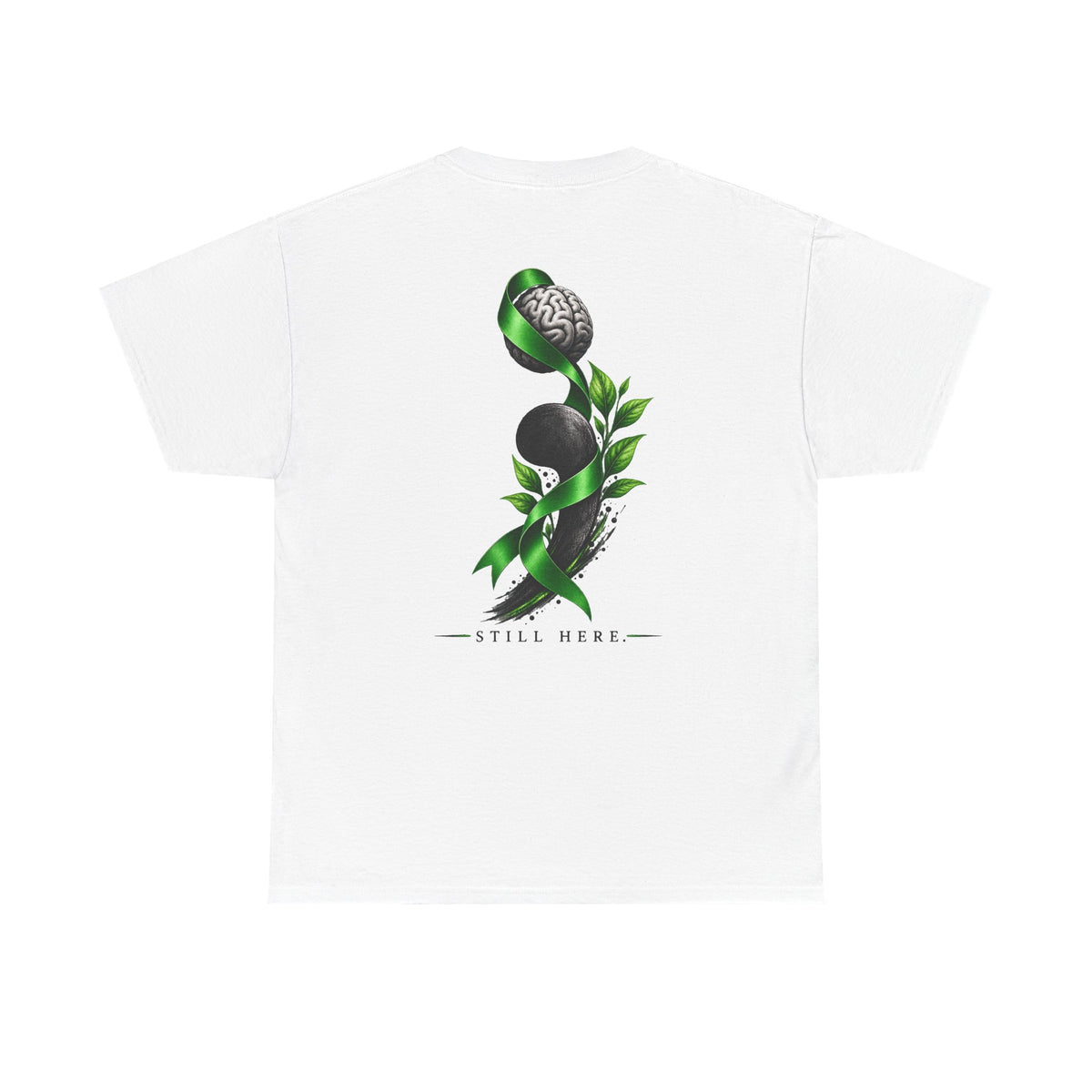 Still Here Semicolon T-Shirt – Resilience & Hope Tee