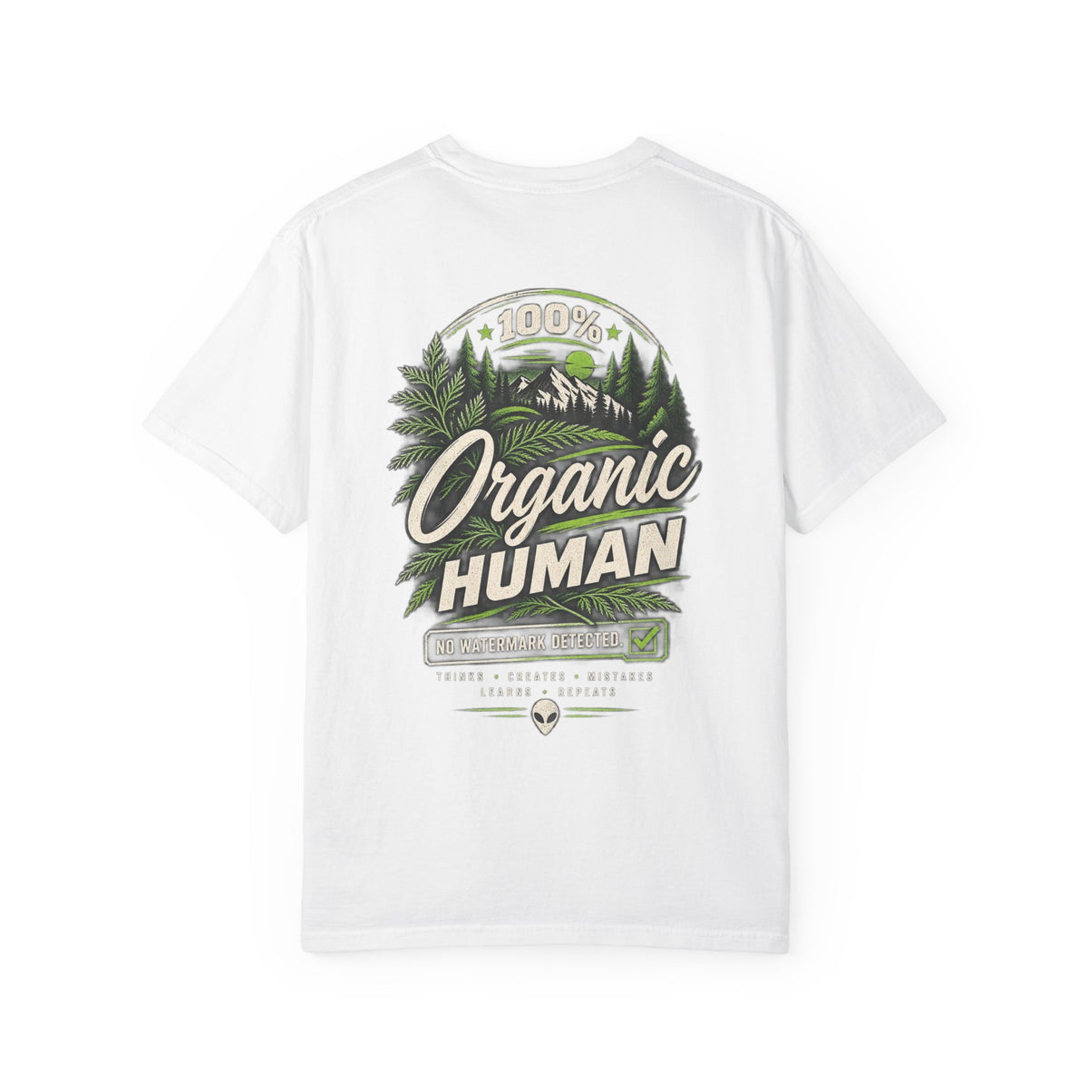100% Organic Human T-Shirt