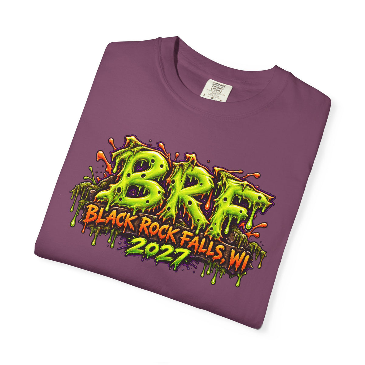 Black Rock Falls, WI 2027 – Swamp Monster Graphic T-Shirt | BRF Originals