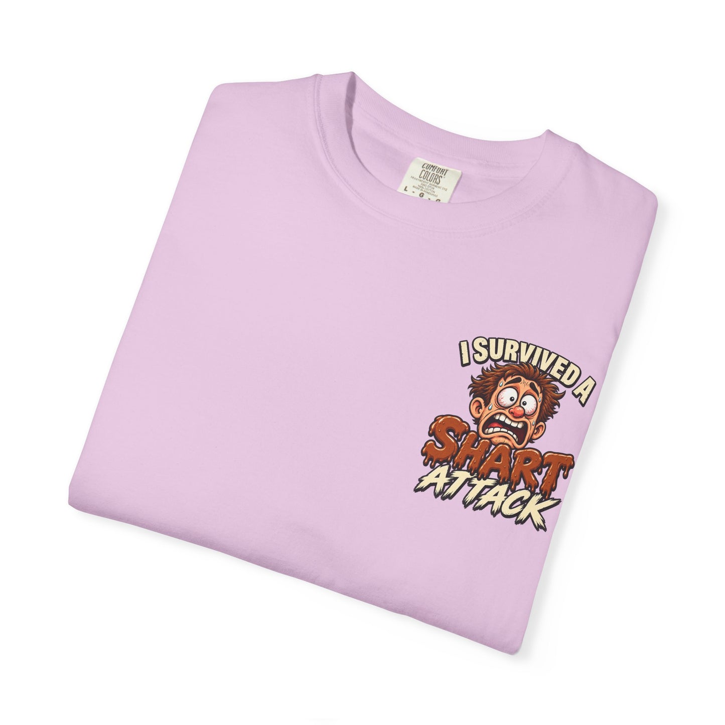 I Survived a Shart Attack — Funny Bathroom Humor T-Shirt
