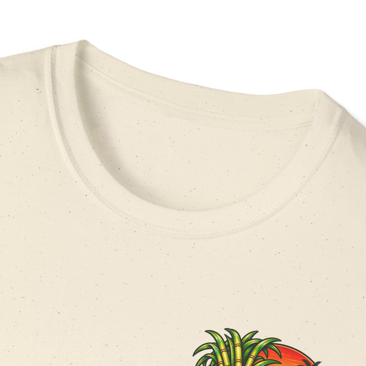 D’ahdee Sugar Company Tropical T-Shirt | Black Rock Falls WI | Vintage Island Graphic Tee