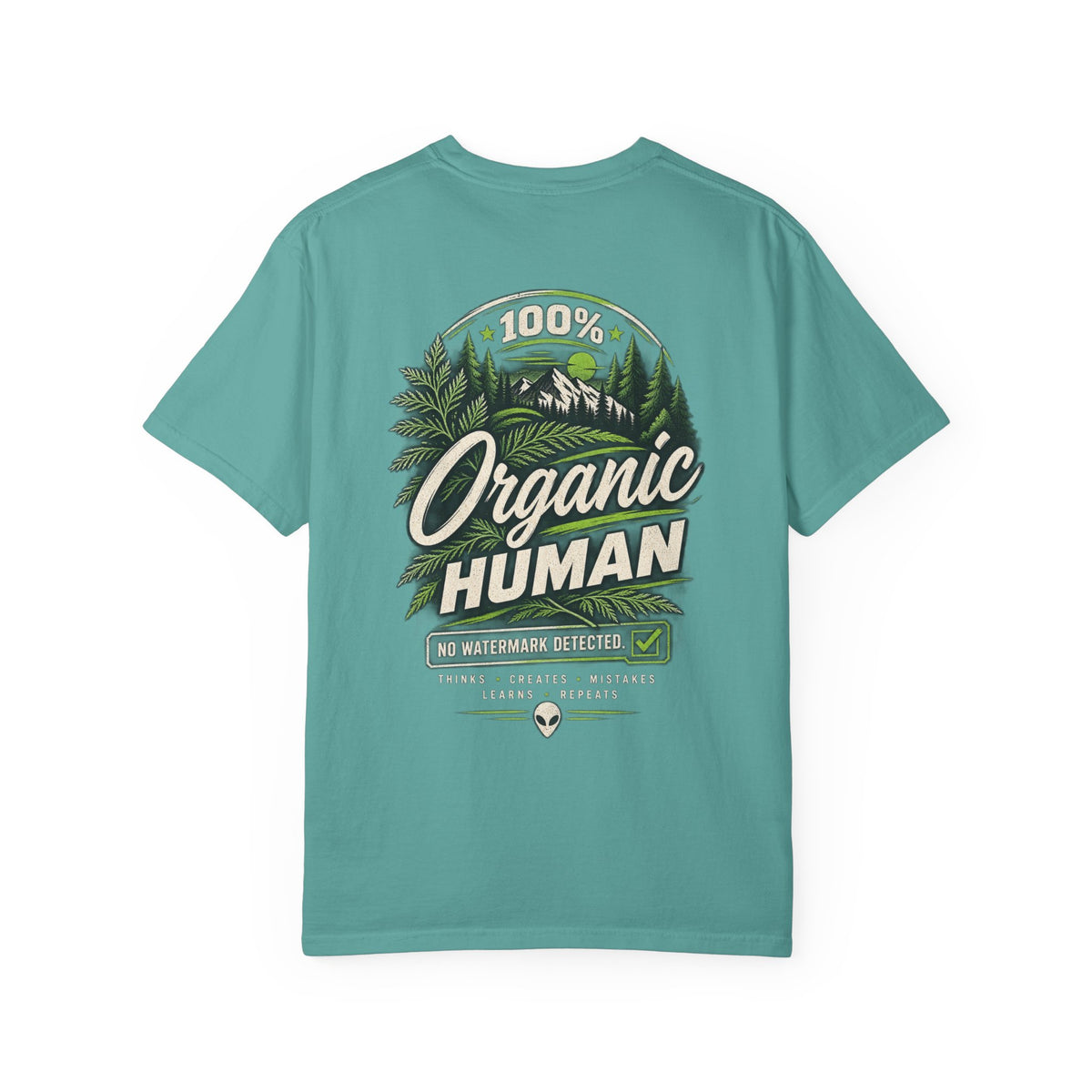 100% Organic Human — No Watermark Detected T-Shirt