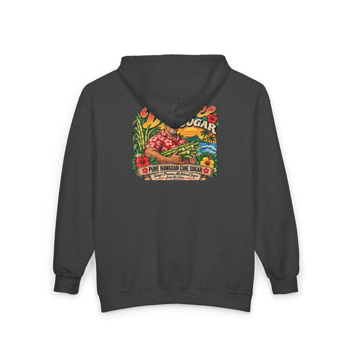 D'ahdee Sugar Company – Vintage Hawaiian Island Graphic T-Shirt | Black Rock Falls, WI