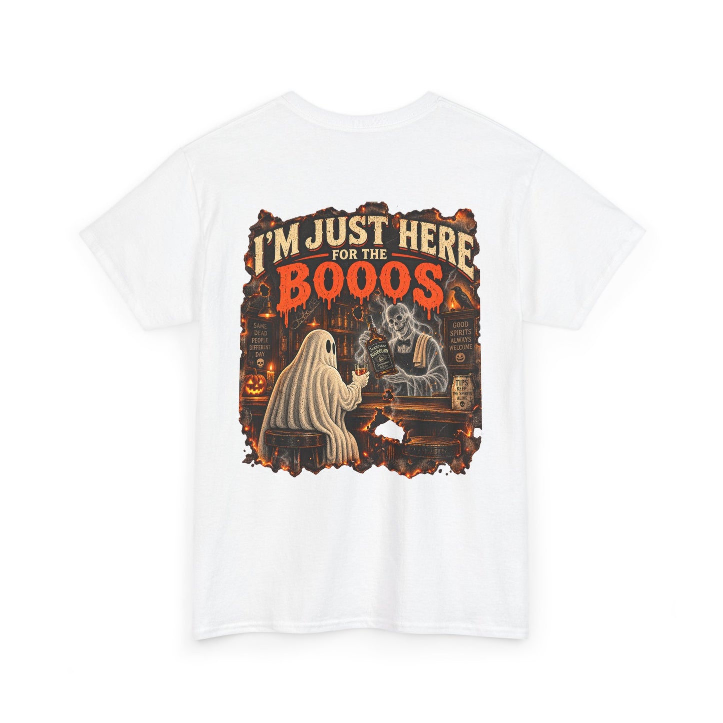 I’m Just Here for the Booos 👀 Halloween T-Shirt