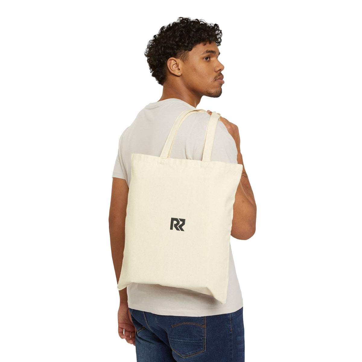 REMAIN READY Cotton Canvas Tote Bag