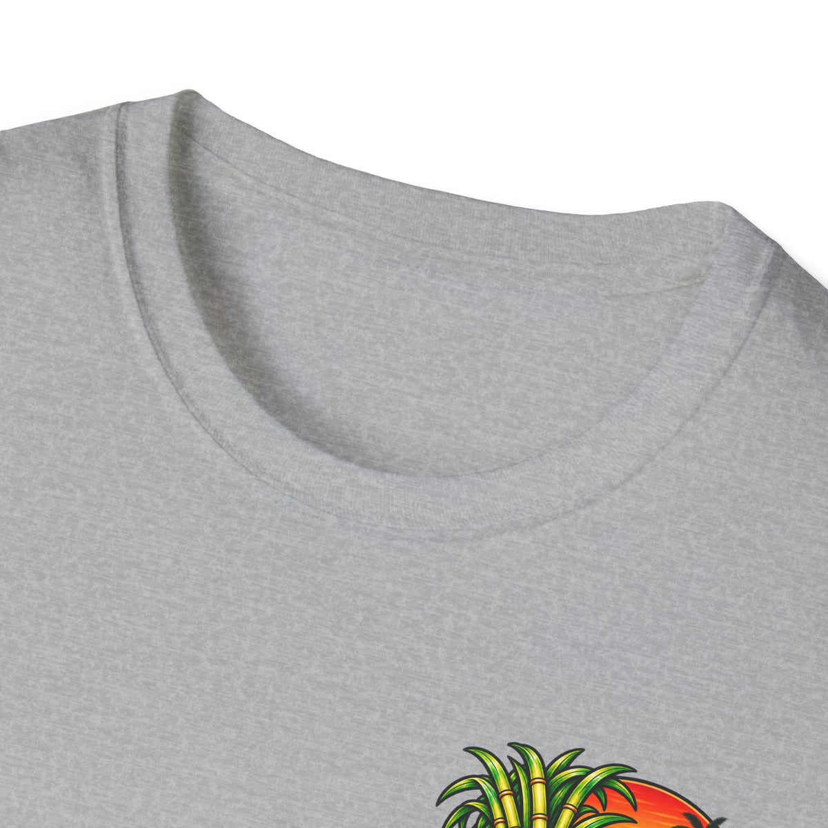 D’ahdee Sugar Company Tropical T-Shirt | Black Rock Falls WI | Vintage Island Graphic Tee