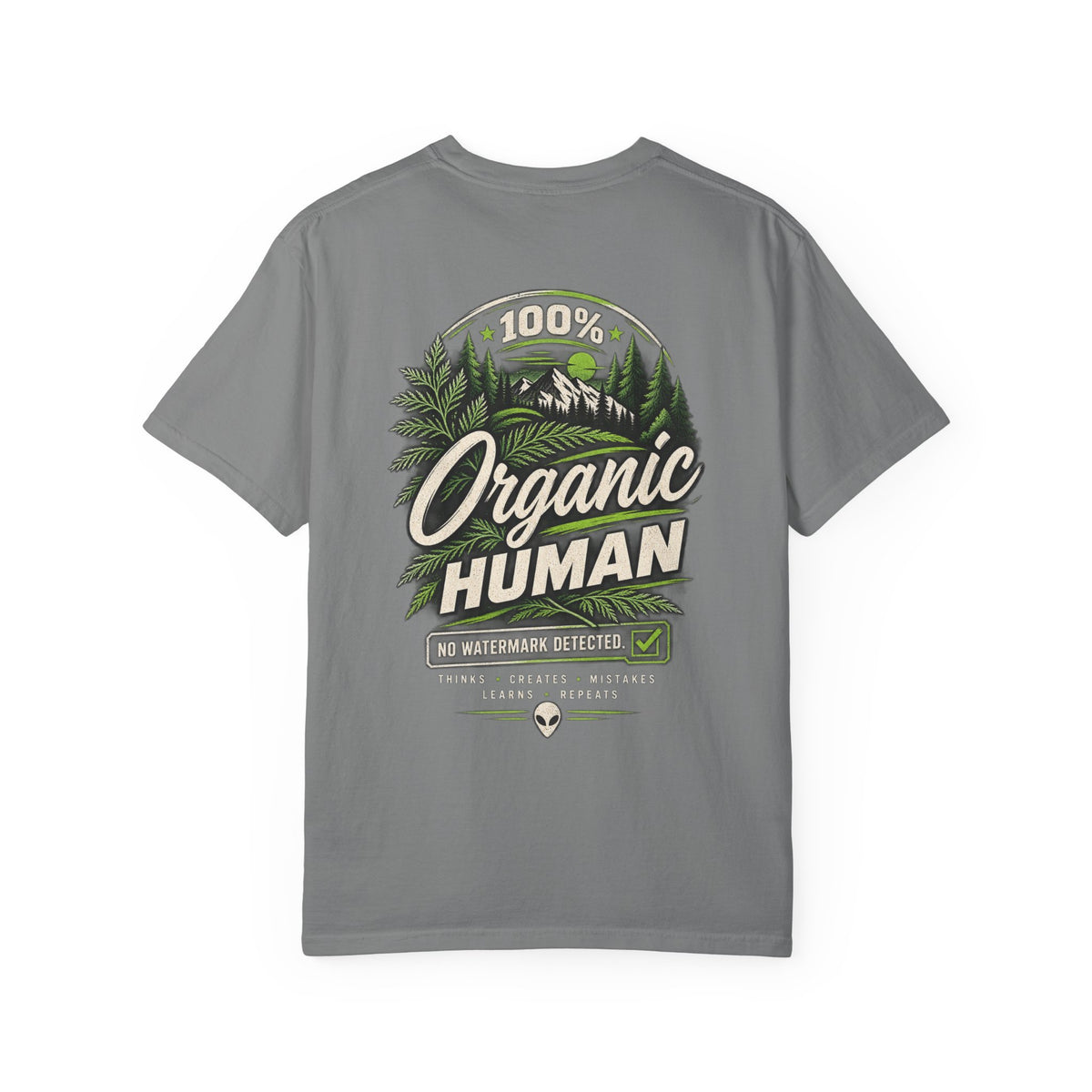 100% Organic Human T-Shirt