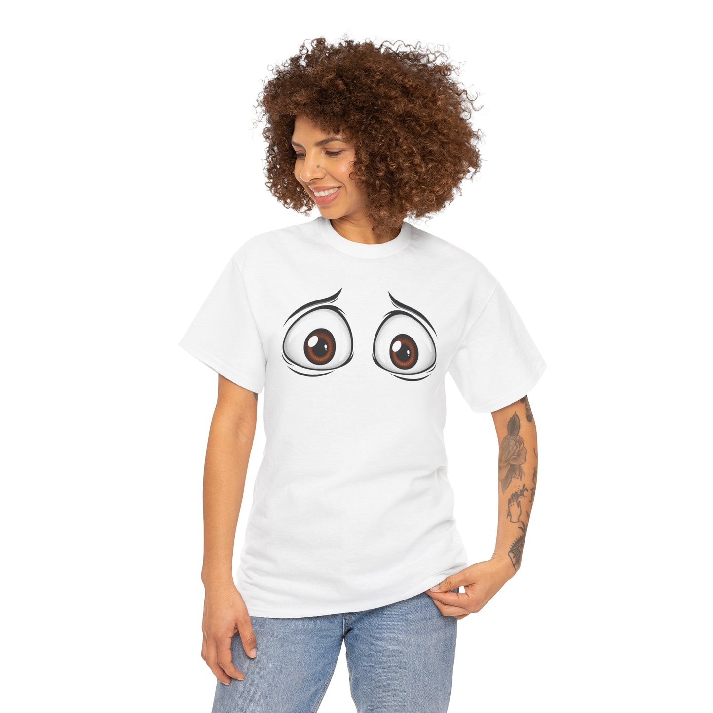 I’m Just Here for the Booos 👀 Halloween T-Shirt