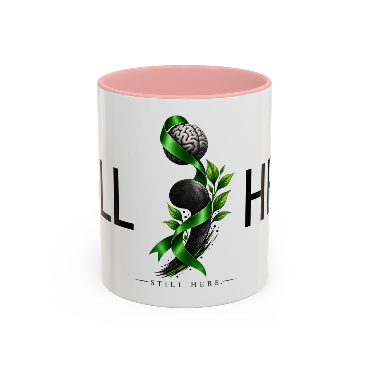 Still Here Semicolon Mug – Keep Going