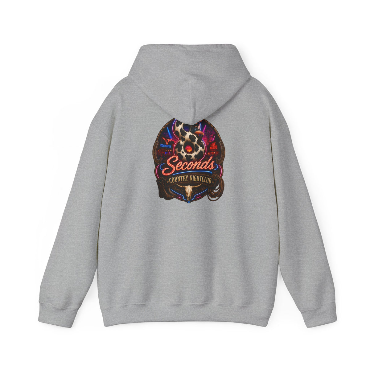 8-Seconds Country Nightclub — Official Club Hoodie