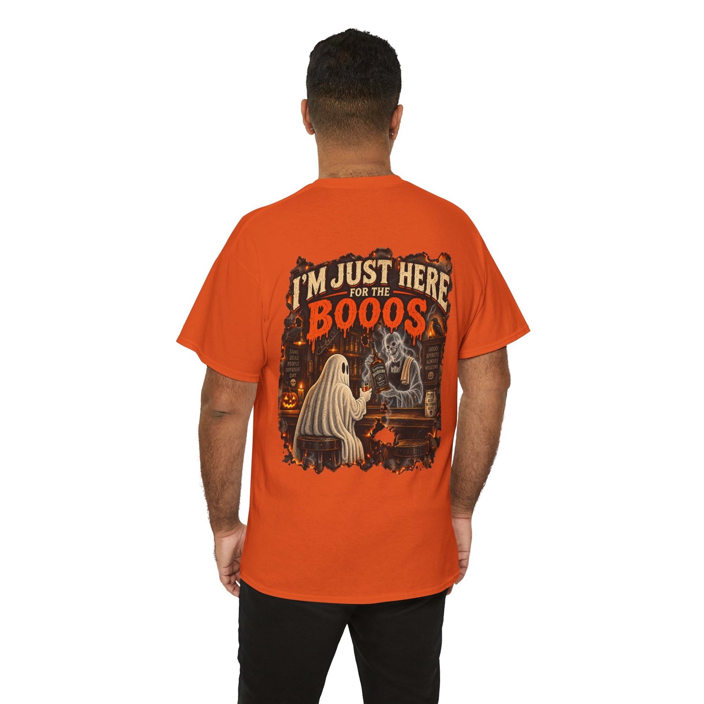 I’m Just Here for the Booos 👀 Halloween T-Shirt