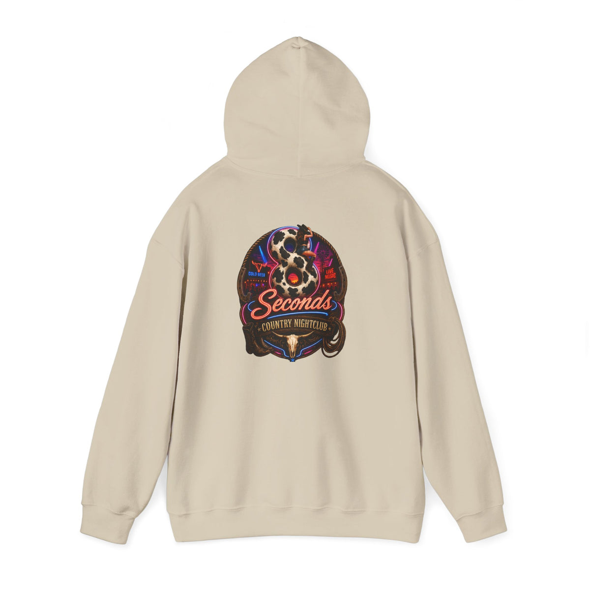 8-Seconds Country Nightclub — Official Club Hoodie