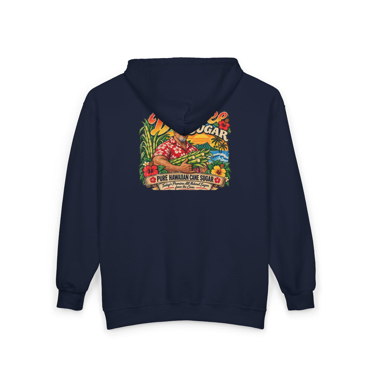 D'ahdee Sugar Company – Vintage Hawaiian Island Graphic T-Shirt | Black Rock Falls, WI