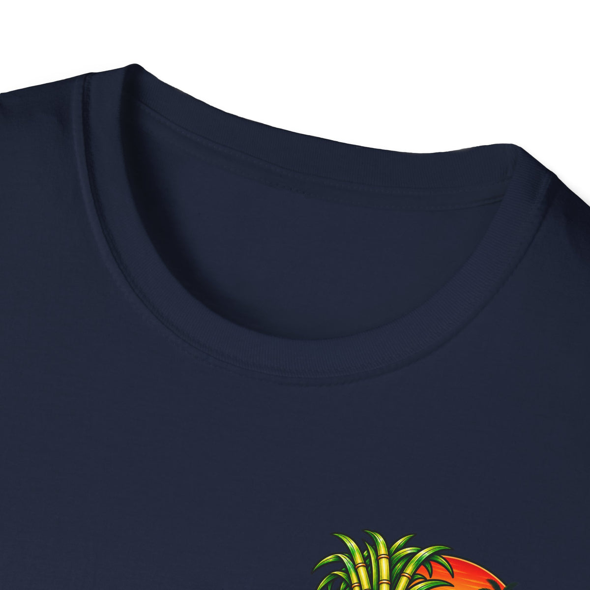 D’ahdee Sugar Company Tropical T-Shirt | Black Rock Falls WI | Vintage Island Graphic Tee