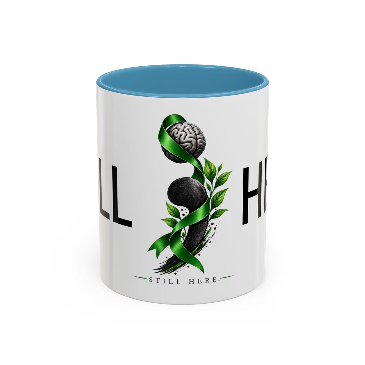 Still Here Semicolon Mug – Keep Going
