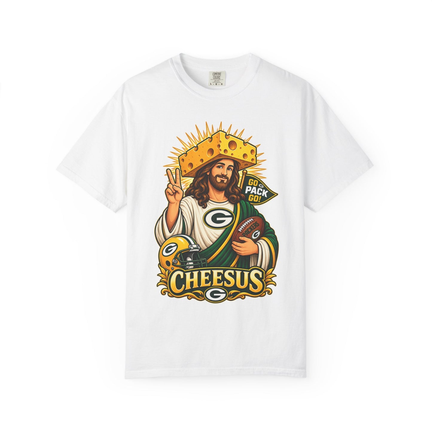 Cheesus Cheesehead  T-shirt