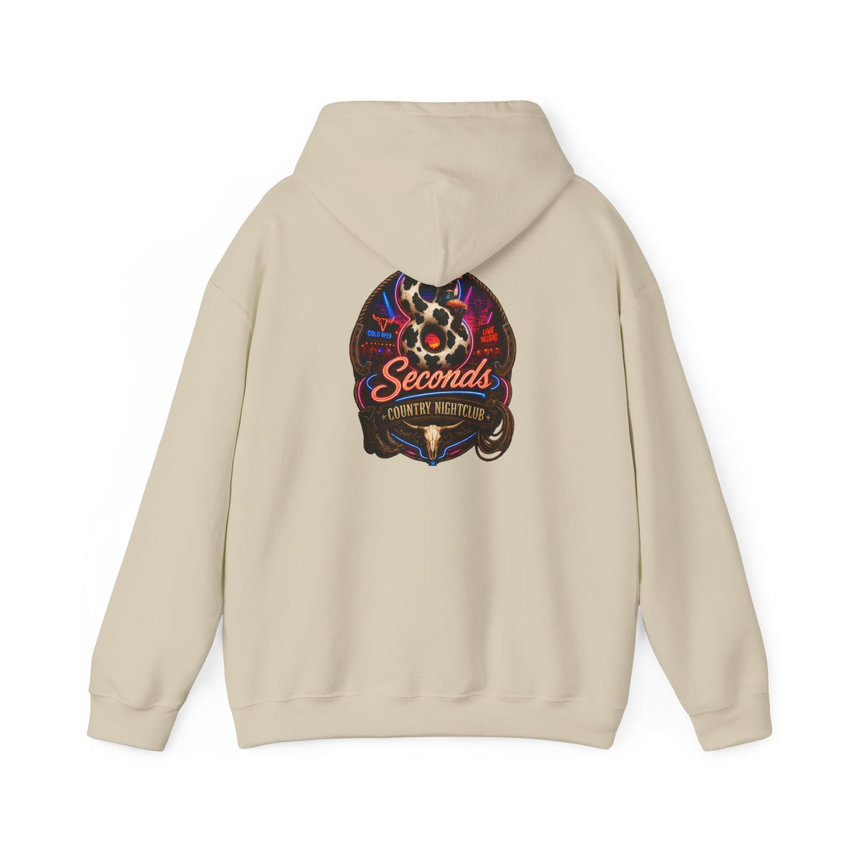 8-Seconds Country Nightclub — Official Club Hoodie