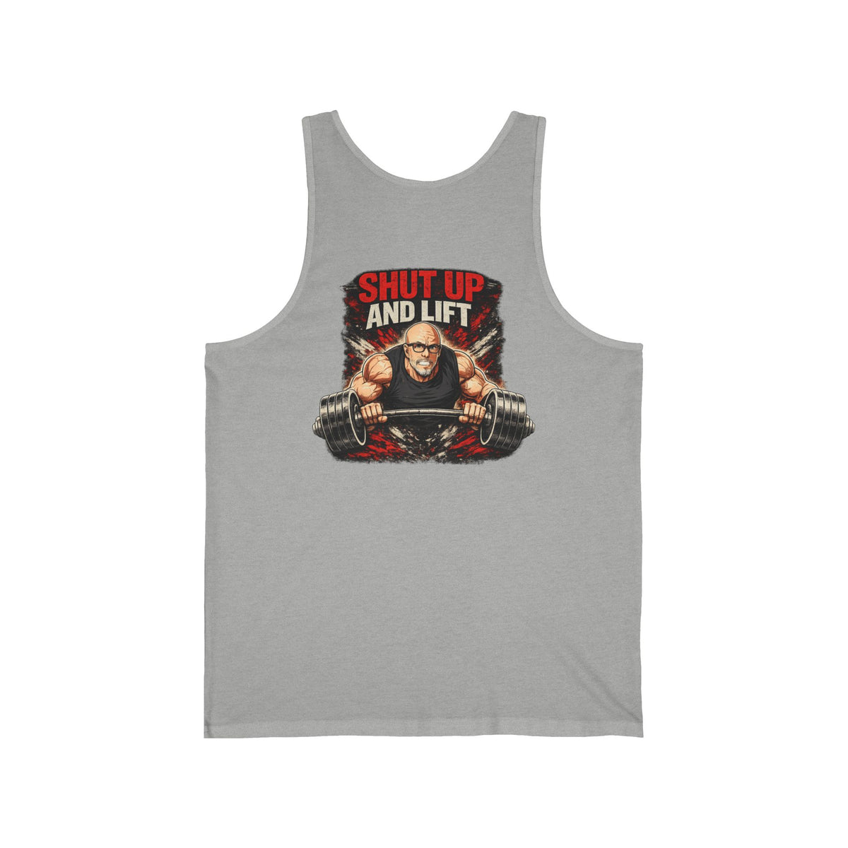 Shut Up and Lift — Funny Gym Workout Tank Top