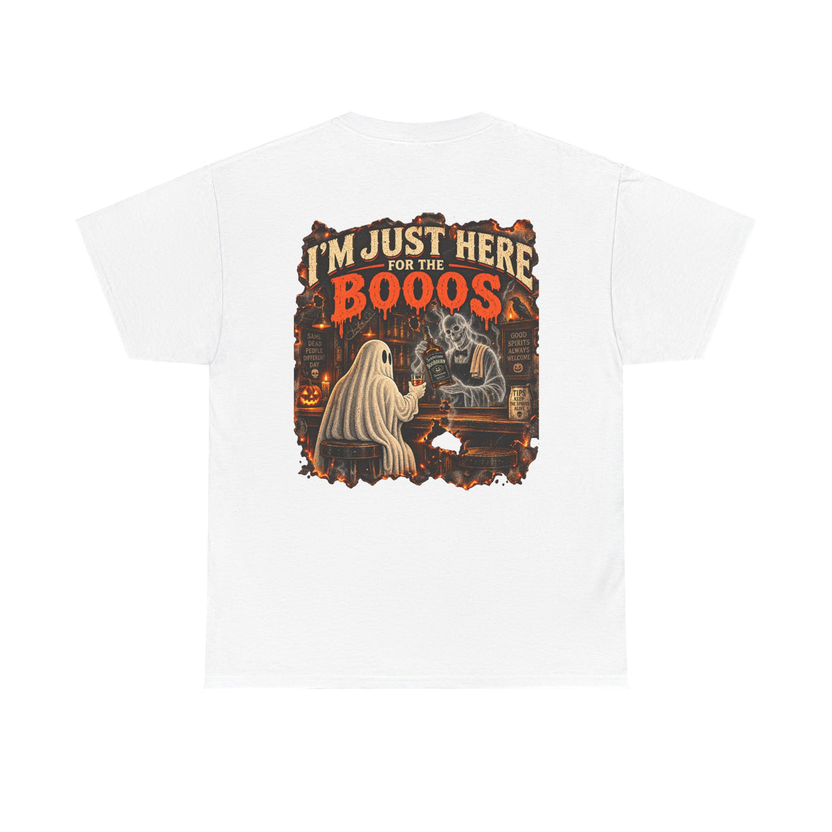 I’m Just Here for the Booos 👀 Halloween T-Shirt