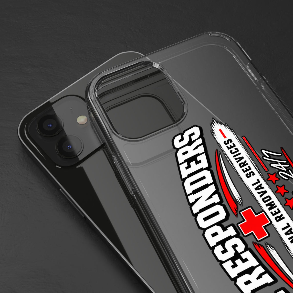 Last Responders "UBER for the Dead" Clear Phone Cases