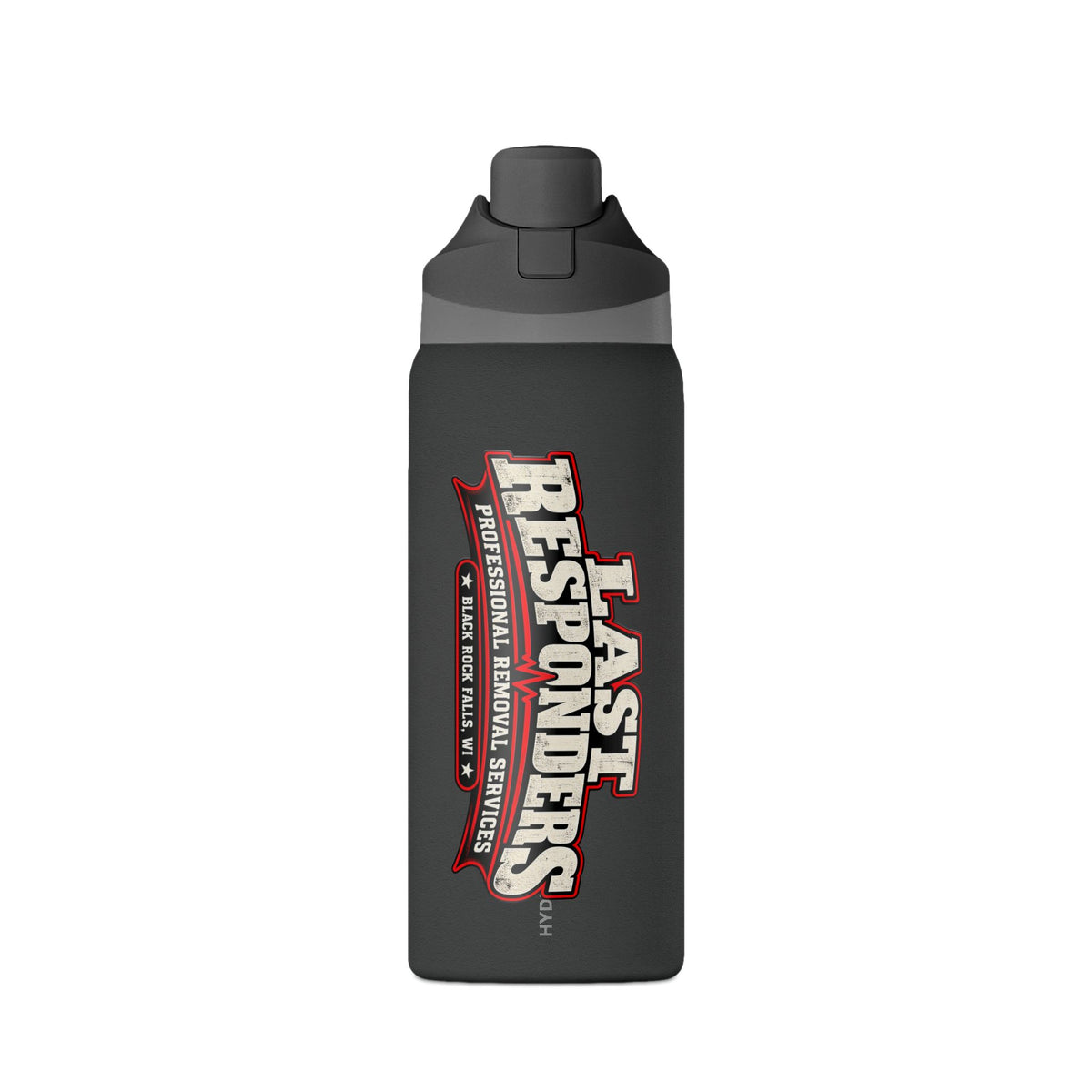 Last Responders 32oz Insulated Water Bottle | Black Rock Falls