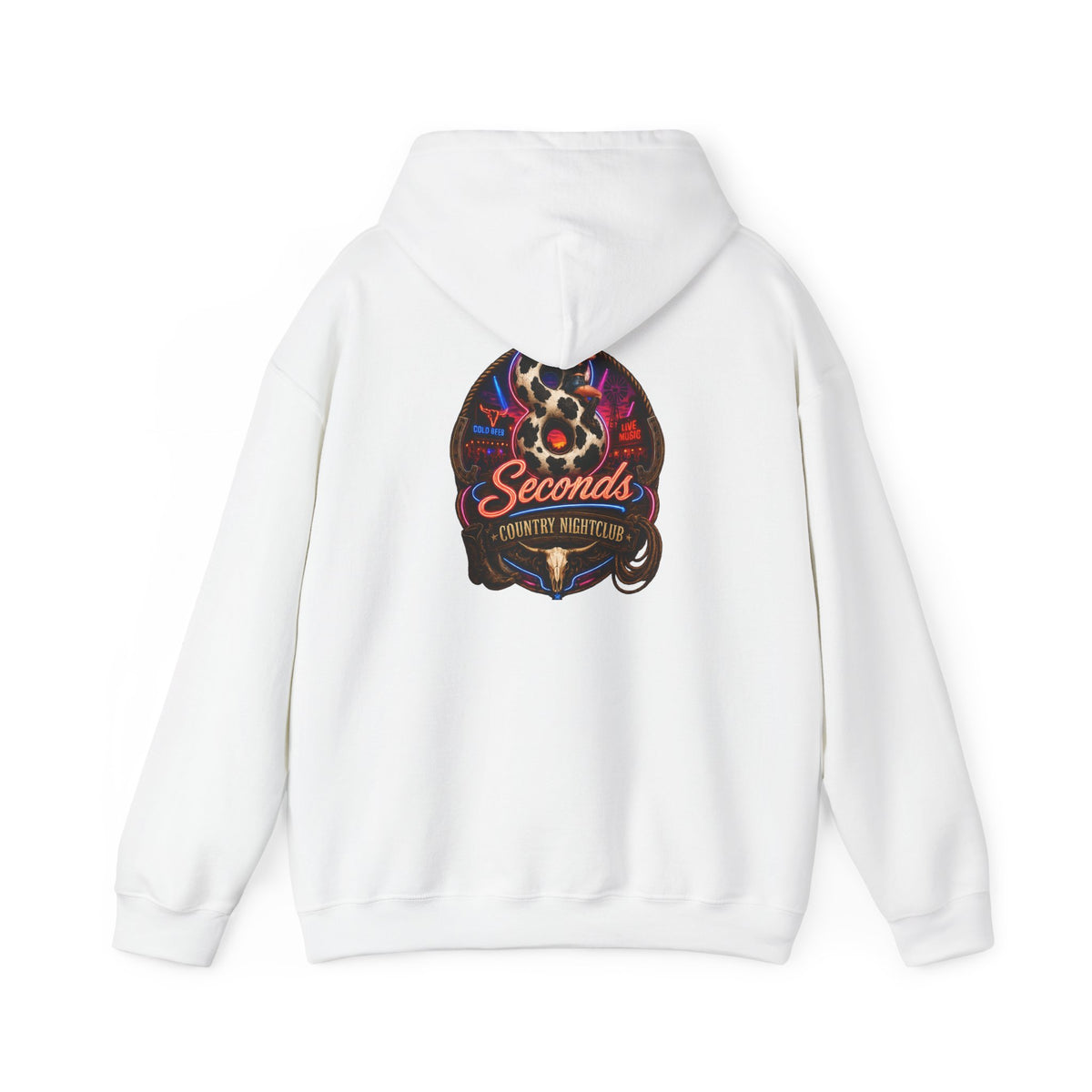 8-Seconds Country Nightclub — Official Club Hoodie