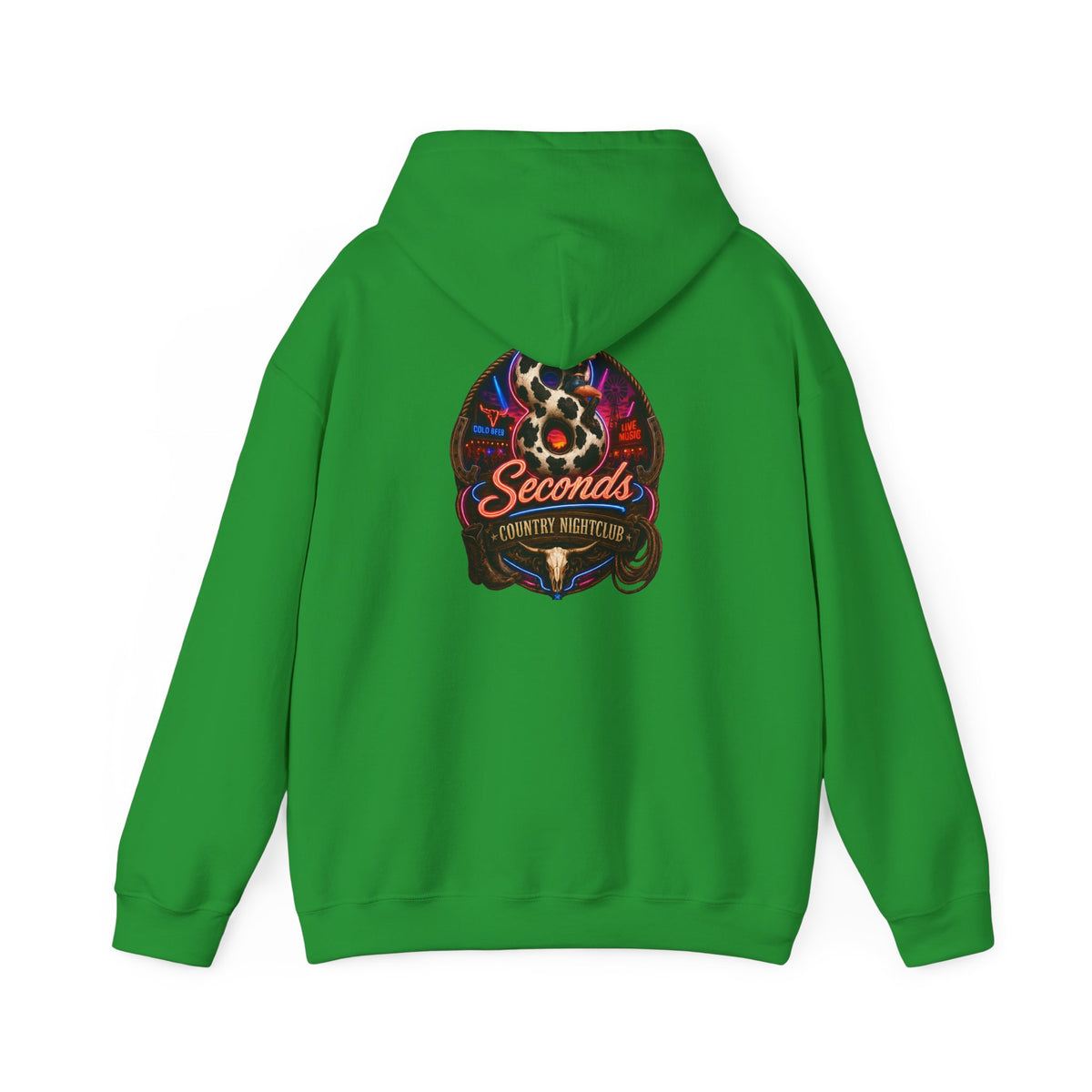 8-Seconds Country Nightclub — Official Club Hoodie