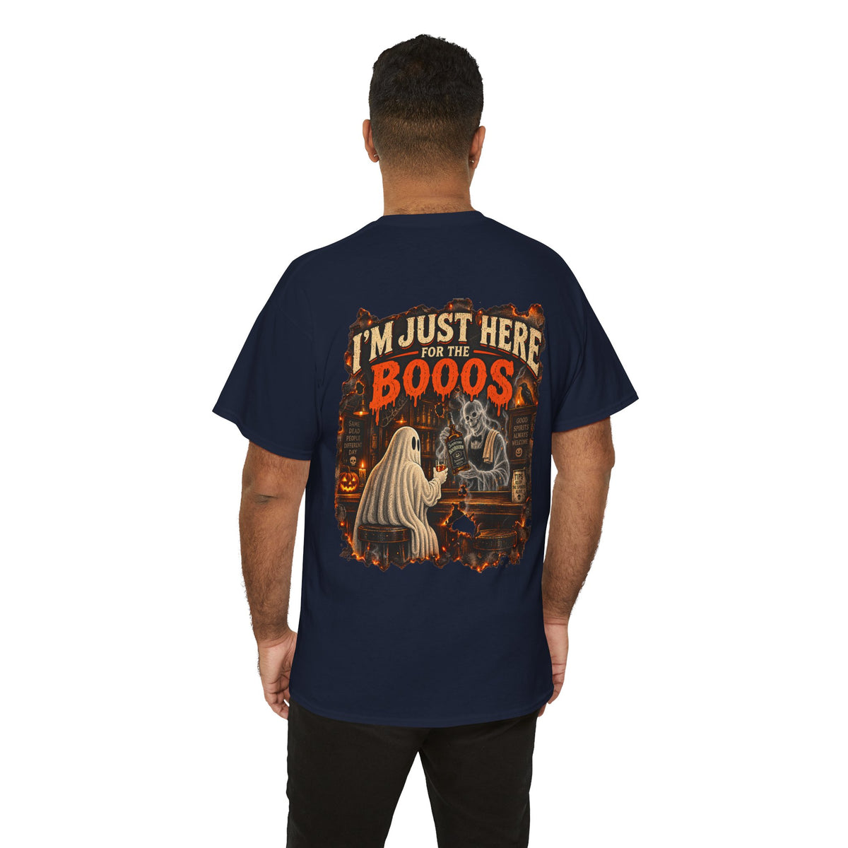 I’m Just Here for the Booos 👀 Halloween T-Shirt