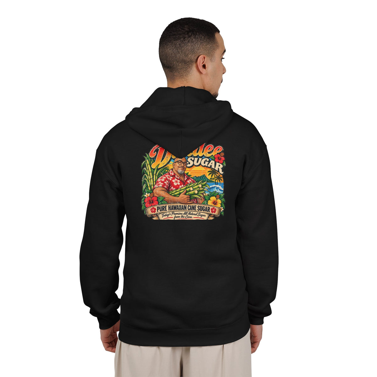 D'ahdee Sugar Company – Vintage Hawaiian Island Graphic T-Shirt | Black Rock Falls, WI