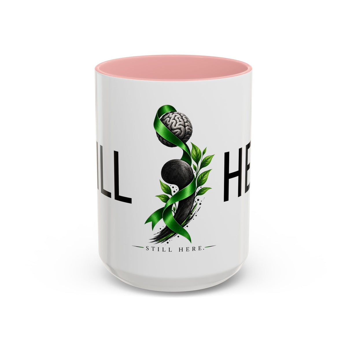 Still Here Semicolon Mug – Keep Going