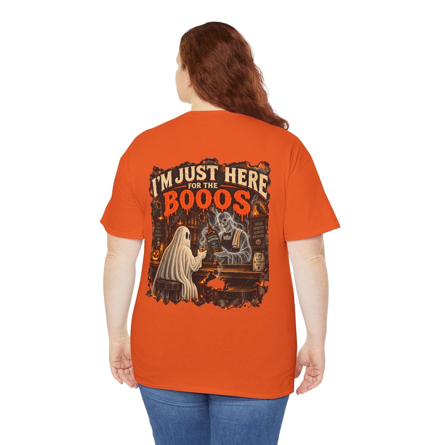 I’m Just Here for the Booos 👀 Halloween T-Shirt