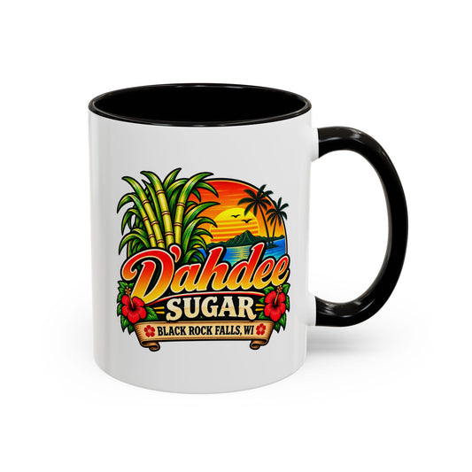 D’ahdee Sugar Company – Tropical Island Coffee Mug | Black Rock Falls, WI | 11oz & 15oz