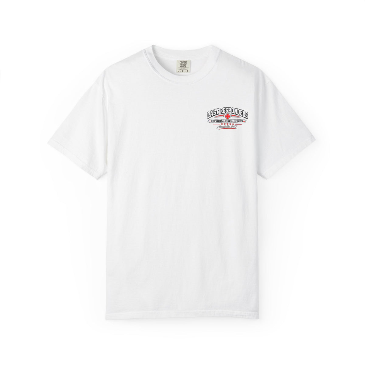 Last Responders — Uber for the Dead Mortuary Humor T-Shirt
