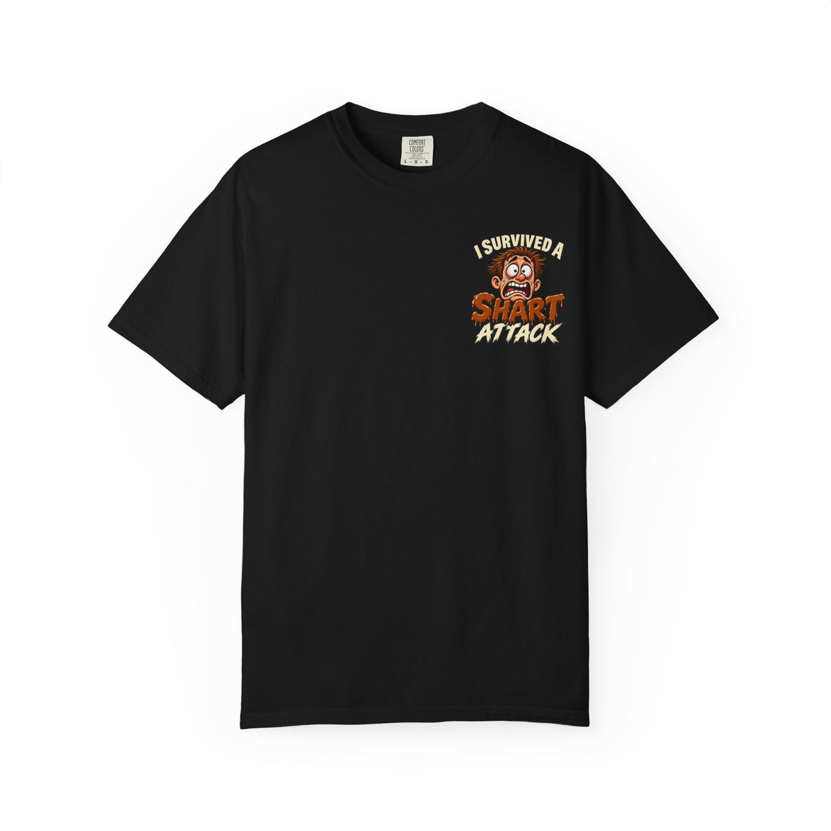 I Survived a Shart Attack — Funny Bathroom Humor T-Shirt