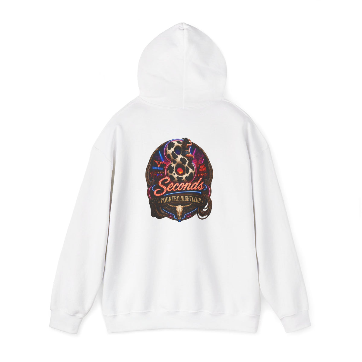 8-Seconds Country Nightclub — Official Club Hoodie