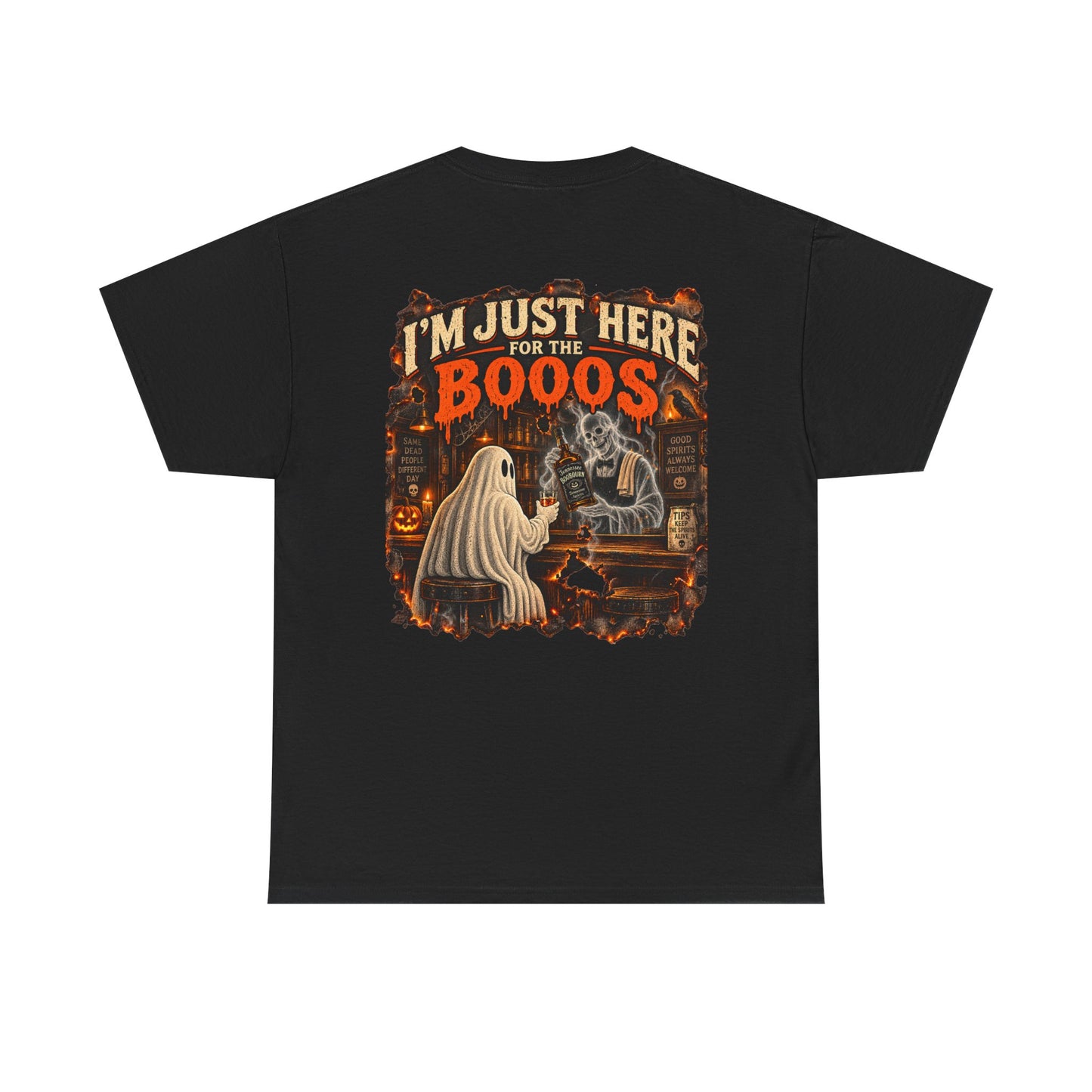 I’m Just Here for the Booos 👀 Halloween T-Shirt