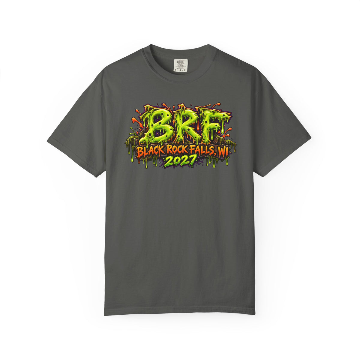 Black Rock Falls, WI 2027 – Swamp Monster Graphic T-Shirt | BRF Originals