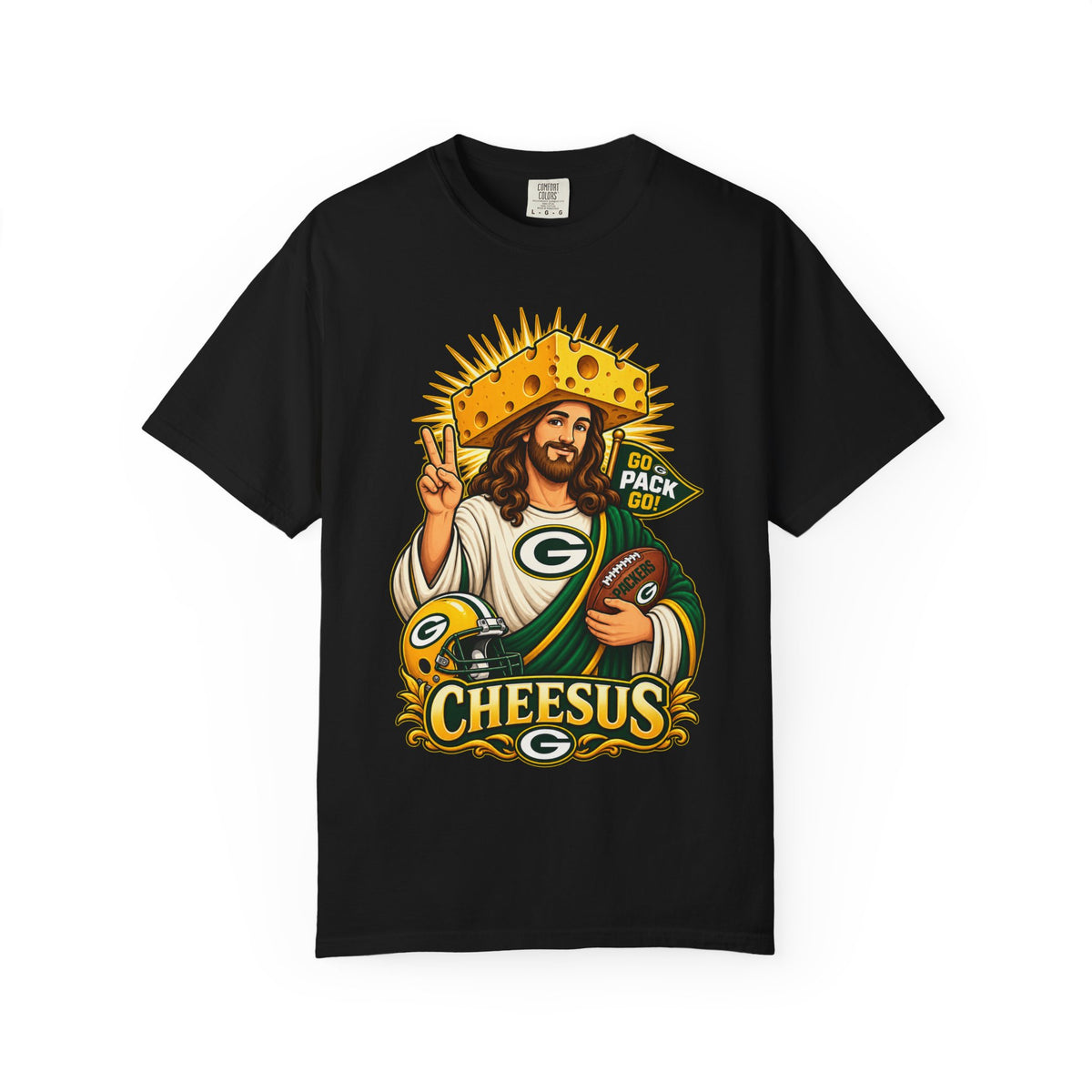 Cheesus Cheesehead  T-shirt