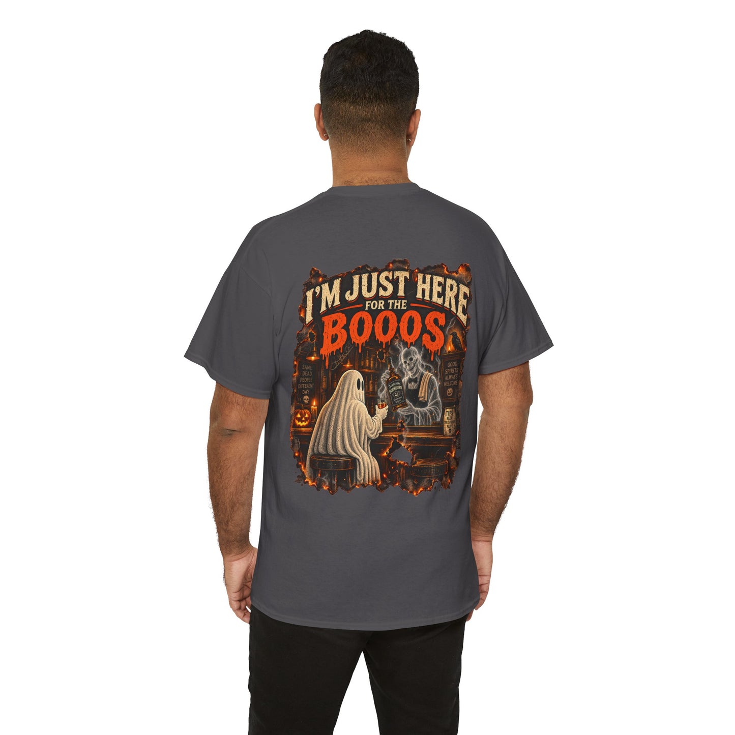 I’m Just Here for the Booos 👀 Halloween T-Shirt