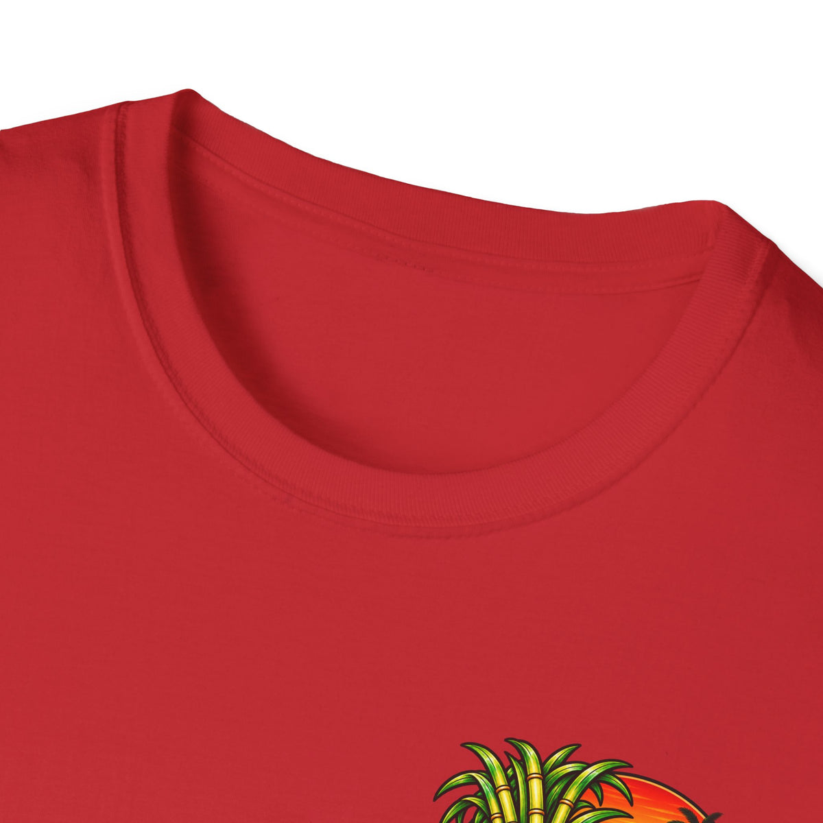 D’ahdee Sugar Company Tropical T-Shirt | Black Rock Falls WI | Vintage Island Graphic Tee