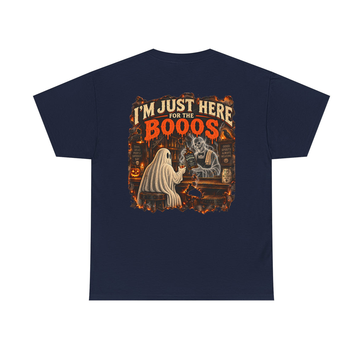 I’m Just Here for the Booos 👀 Halloween T-Shirt